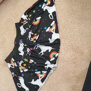 Sparkle Athletic unicorn Skirt xxs